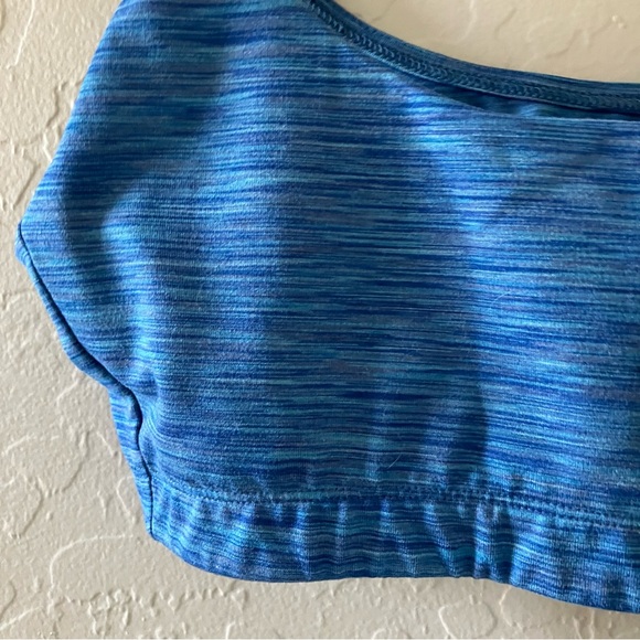 Outdoor Voices Heathered Blue Active Top Sports Bra Size Small - Picture 2 of 10